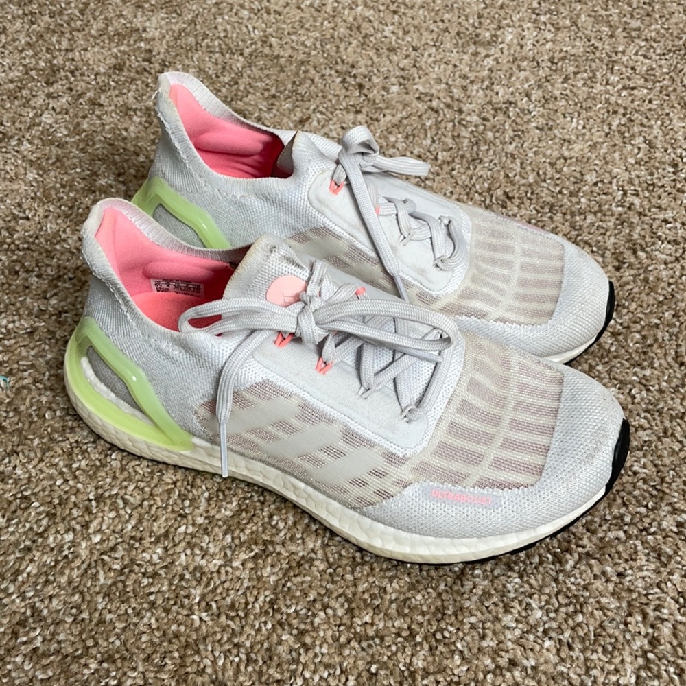 Light Gray Adidas Ultraboosts